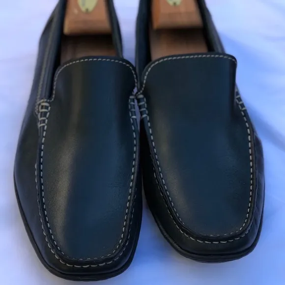 NW BACCAGLINI Italian Leather Loafers, Sz 11