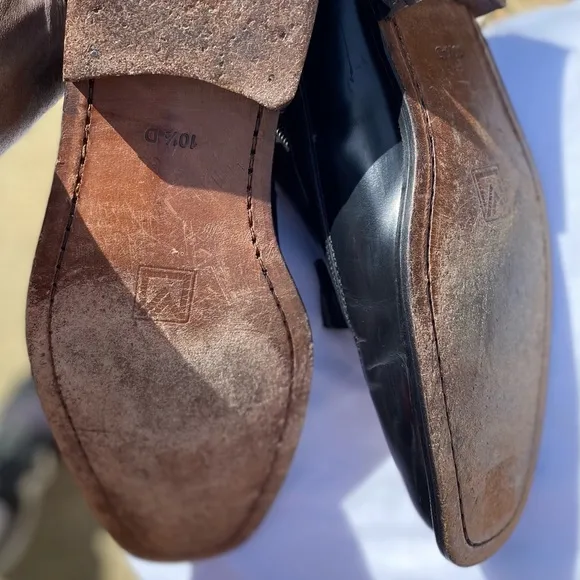 NW Mario-Blk- Spain🇪🇸Made Leather Loafers 10.5D