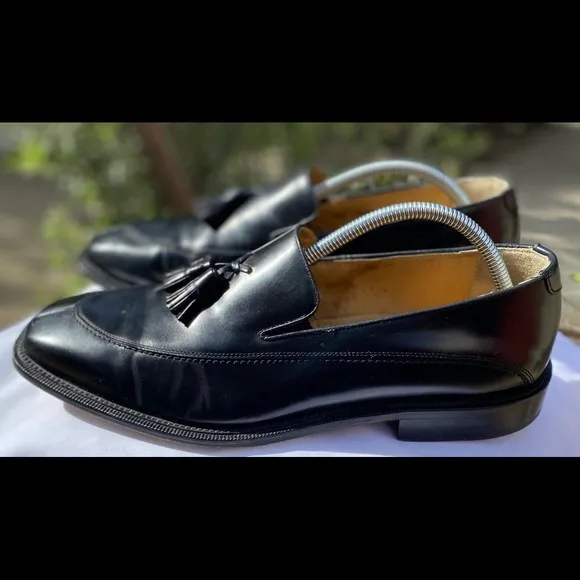 NW Mario-Blk- Spain🇪🇸Made Leather Loafers 10.5D