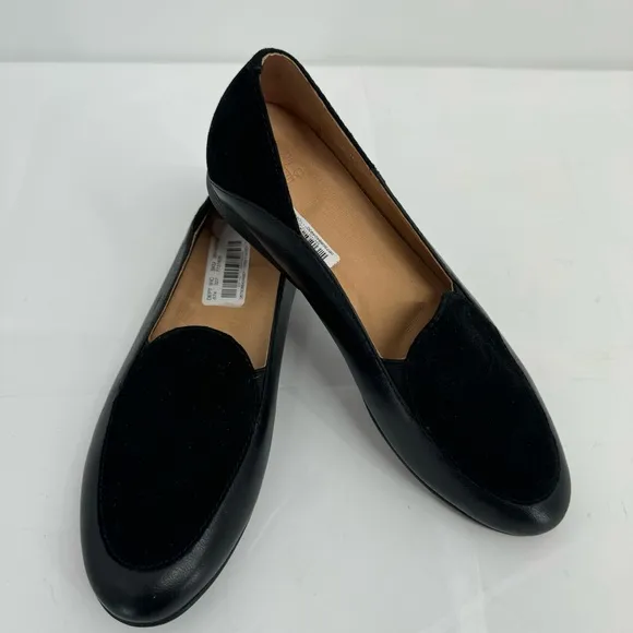 NWOB Dansko Womens Lace Loafers Shoes Size 38 US 7.5-8 Black Leather