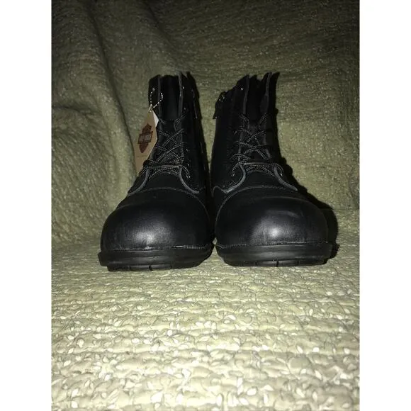 NWOB Harley Davidson genuine leather boots size womens 9.5