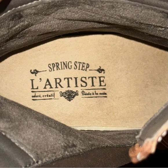 NWOB Women's Spring Step L'Artiste Folka Booties Size 40