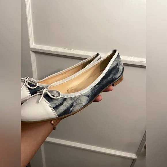 NWOT ALI MACGRAW For Butter vegan leather‎ flats FIONA BALLET FLAT