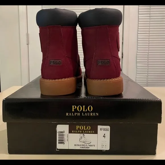 NWOT Boys Polo Ralph Lauren Randen Boots