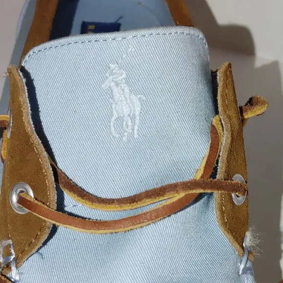 NWOT Polo Ralph Lauren Rylander Preppy Boat Shoes Size 15D