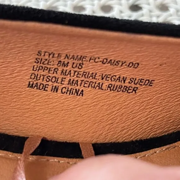 NWOT French Connection flats size 8M