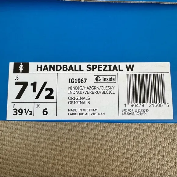 NWT Adidas Spezial Navy Blue Sneakers - Women’s 7.5
