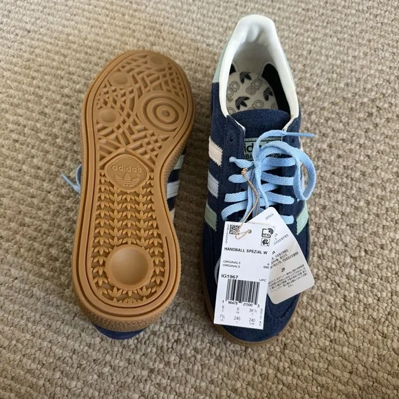 NWT Adidas Spezial Navy Blue Sneakers - Women’s 7.5