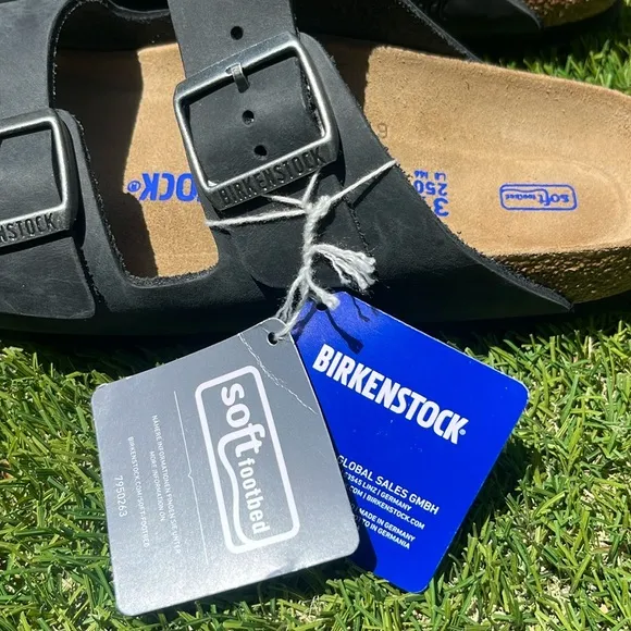 NWT BIRKENSTOCK Oiled Arizona Soft Footbed Sandals