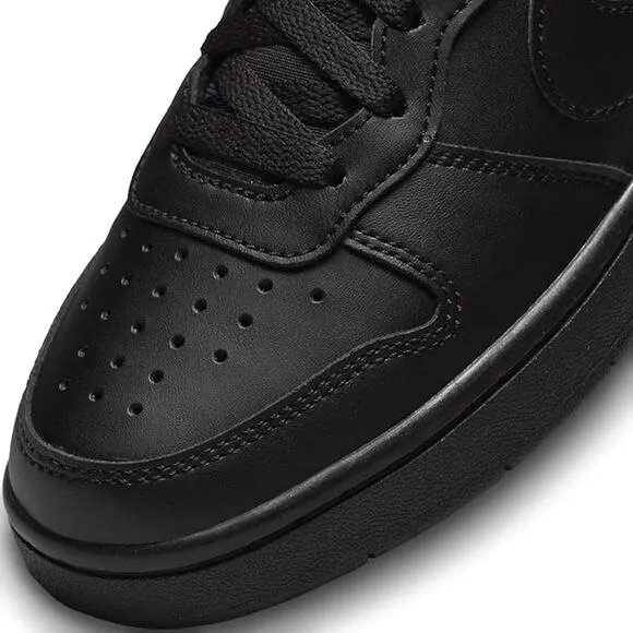 NWT Court Unisex Borough Low Recraft Youth, black-Size 6.5 black