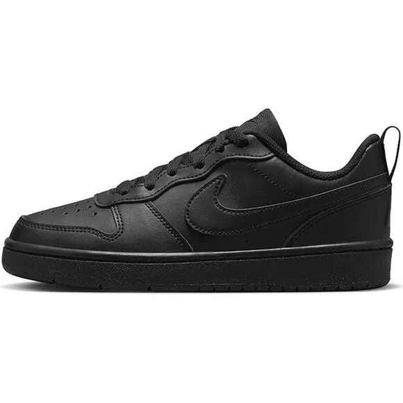 NWT Court Unisex Borough Low Recraft Youth, black-Size 6.5 black