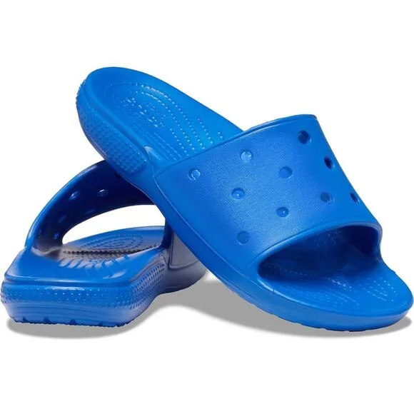 NWT Crocs Unisex-Adult Blue Classic Slide Sandals - Size M5/W7 Unisex  ***Item: