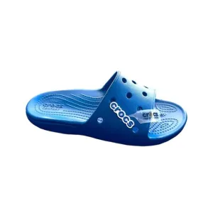 NWT Crocs Unisex-Adult Blue Classic Slide Sandals - Size M5/W7 Unisex  ***Item: