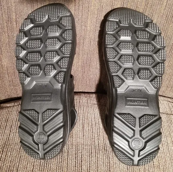 NWT HUNTER Sandals Bloom Algae Foam By at Free PeopleBlack Size UK 7 US 9 Women