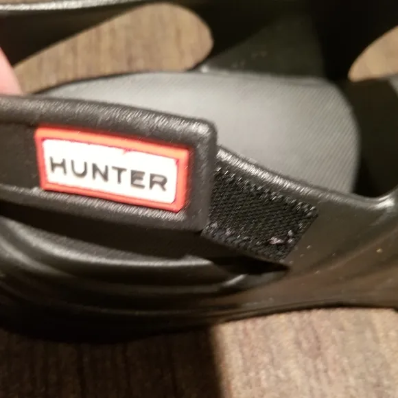 NWT HUNTER Sandals Bloom Algae Foam By at Free PeopleBlack Size UK 7 US 9 Women