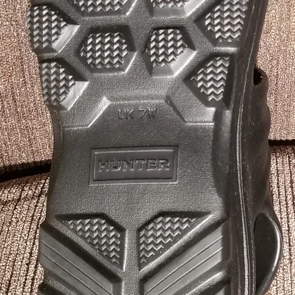 NWT HUNTER Sandals Bloom Algae Foam By at Free PeopleBlack Size UK 7 US 9 Women