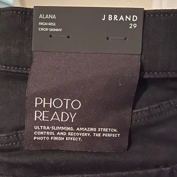 NWT J Brand Alana High-Rise Crop Skinny Jeans