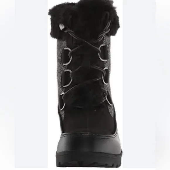 NWT Jambu Northgate Water Repellent Faux Fur Lace Up Winter Snow Boots