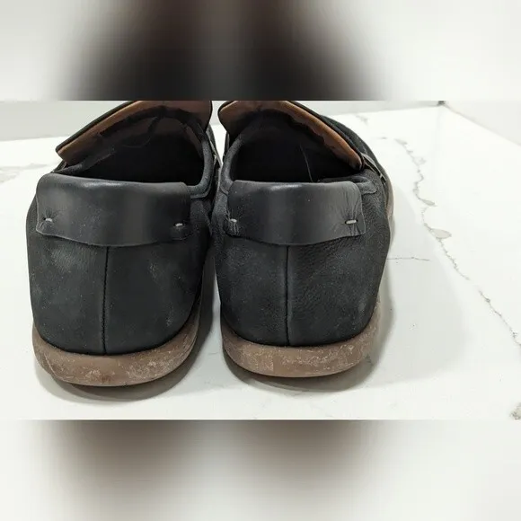 NWT Kalso Dabb Nubuck black Negative Heel Earth leather suede Men's shoe size 11