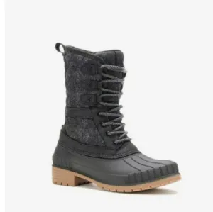 NWT Kamik Snow Boots Women’s 10 Sienna Rubber Duck Quilted Lace Up Insulated