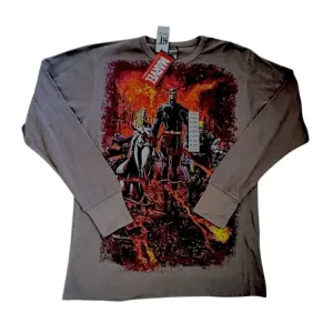 NWT Marvel Men’s Gray/Maroon Rare Collection XMen Endangered Thermo From Hot Top