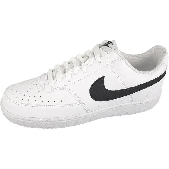 NWT Nike Men's Low-Top Sneakers, White/Black-Size 10.5