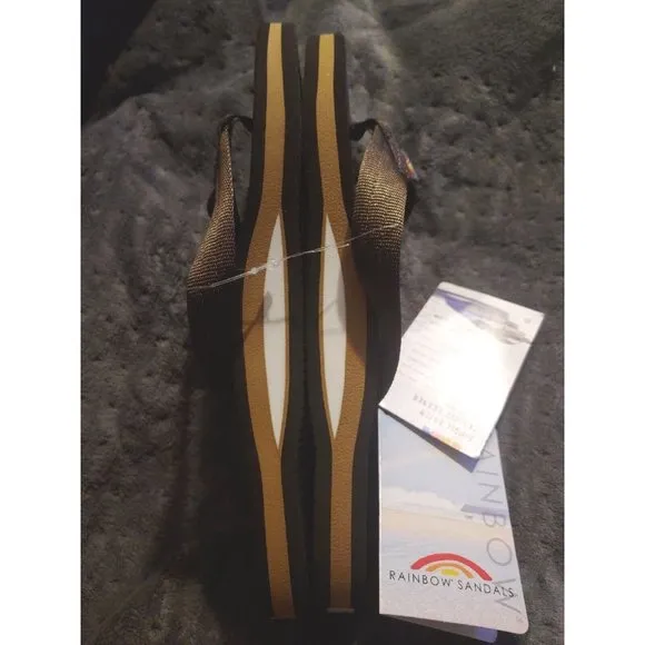 NWT Rainbow Sandals 301arp Flip Flop Foam Shoes Summer Beach Women's. 6.5-7.5 M