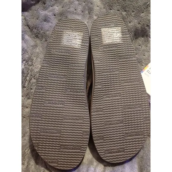 NWT Rainbow Sandals 301arp Flip Flop Foam Shoes Summer Beach Women's. 6.5-7.5 M