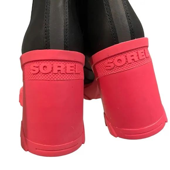 NWT, Sorel Brex Heel Chelsea Boots, Cactus Pink  Sz 5.5
