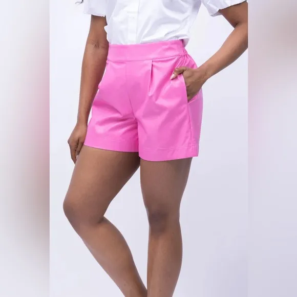 NWT Tyler Boe Stevie Vegan Leather Shorts