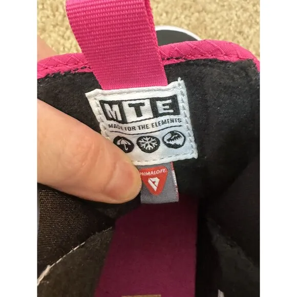 NWT Vans Slip-On Hi Terrain V MTE-1 Shoes Boots Kids Sz 2 Black Multi Color