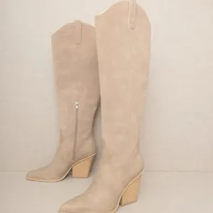 OASIS SOCIETY Barcelona - Knee High Western Boots