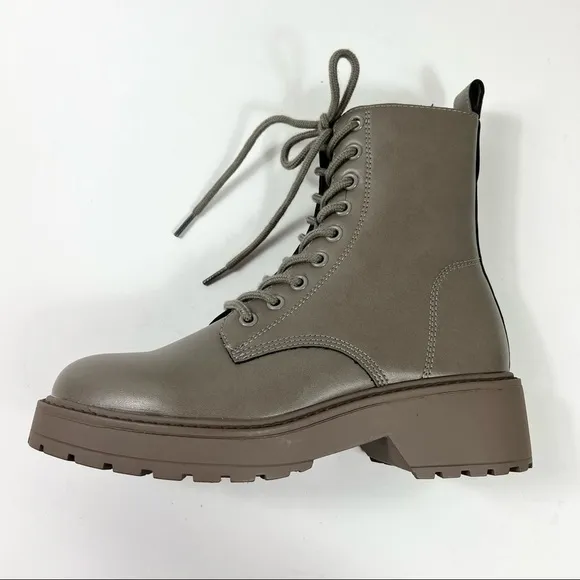 Olivia Miller crystal combat boots size 7