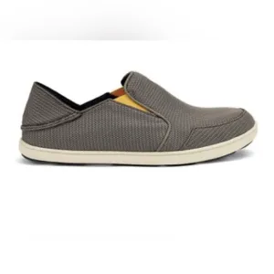 Olukai Mens Nohea Mesh Rock Canoe Slip-On Sneakers Size 10.5