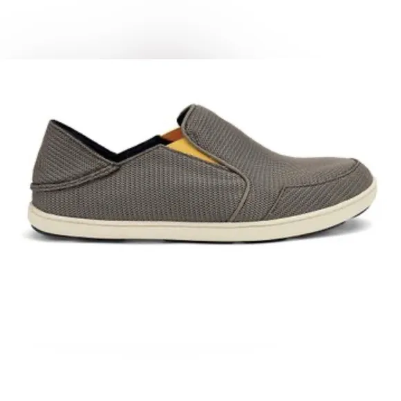 Olukai Mens Nohea Mesh Rock Canoe Slip-On Sneakers Size 10.5