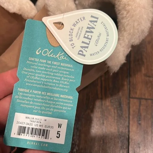 Olukai Mālua Hulu Boots Size 5 Women’s brand new