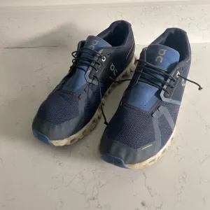 On Cloud 5 Ink Cobalt Blue Running Sneakers Men's Sz 12 79.98848 Fall Athleisure