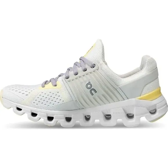 On Cloud Cloudswift 2.0 Womens Low Top Sneakers White/Limelight Sz 7