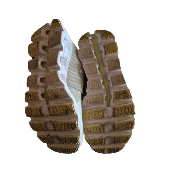 On Cloud Cloudswift 2.0 Womens Low Top Sneakers White/Limelight Sz 7