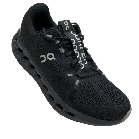 On Cloud Mens Cloudsurfer Running Sneaker 9 Black Lightweight 3MD10420485