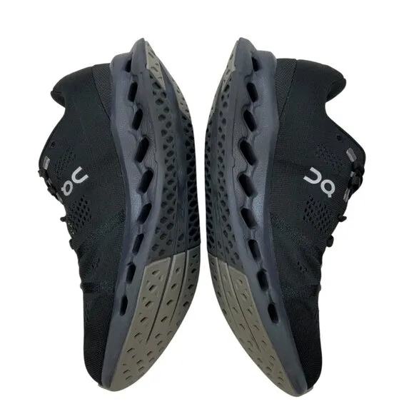 On Cloud Mens Cloudsurfer Running Sneaker 9 Black Lightweight 3MD10420485