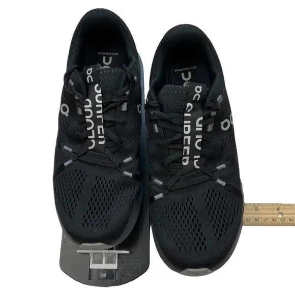 On Cloud Mens Cloudsurfer Running Sneaker 9 Black Lightweight 3MD10420485