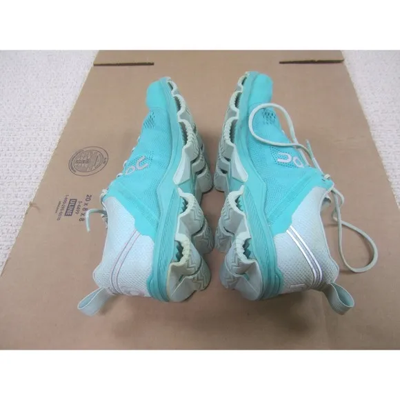 On Cloud Shoes Womens 7 Blue Cloudsurfer Lace Up Low Top Sneakers