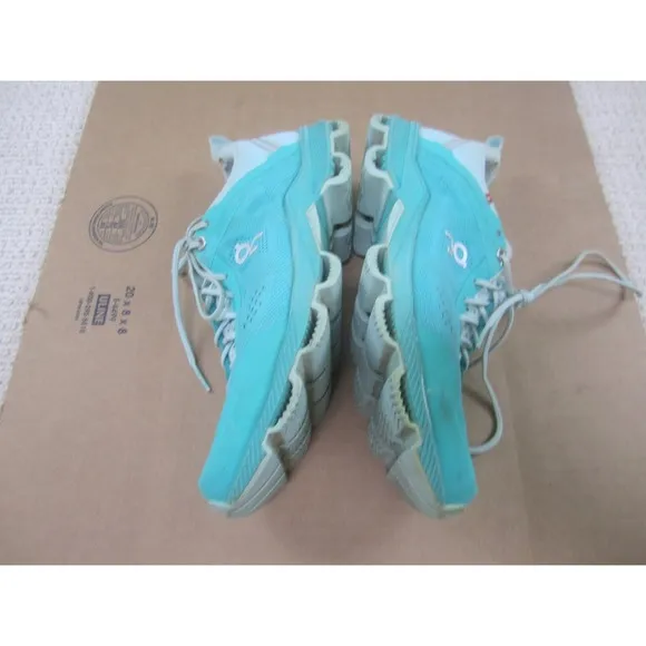 On Cloud Shoes Womens 7 Blue Cloudsurfer Lace Up Low Top Sneakers