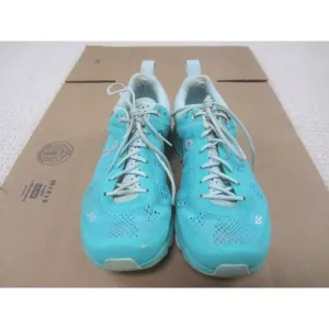 On Cloud Shoes Womens 7 Blue Cloudsurfer Lace Up Low Top Sneakers