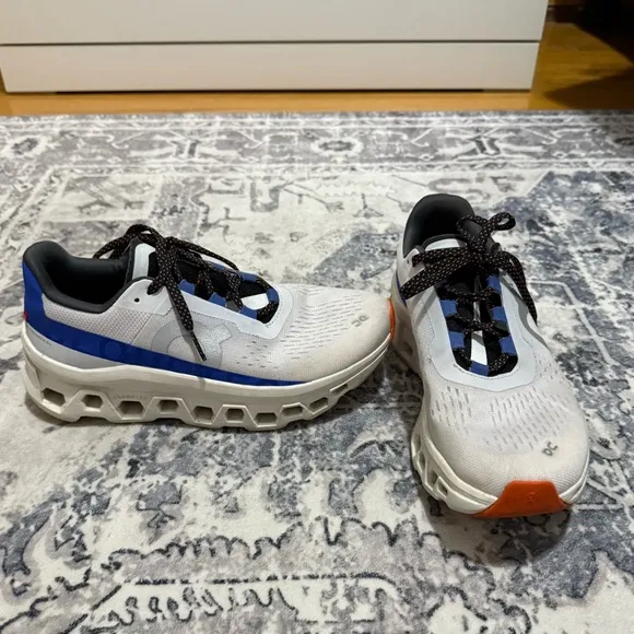 On Running Cloudmonster Sneakers Frost &amp; Cobalt