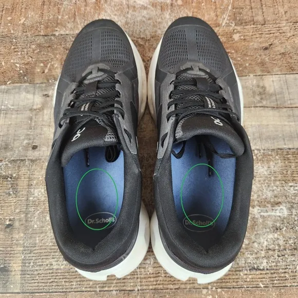 On Running Cloudrunner 2 Men's Sz 11.5 2E Wide Black Grey Athletic Gym Sneakers