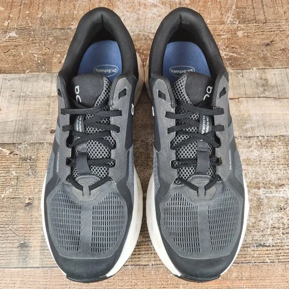 On Running Cloudrunner 2 Men's Sz 11.5 2E Wide Black Grey Athletic Gym Sneakers