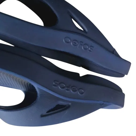 OOFOS Men's OOriginal Sandal - Navy Flip Flops Size M 10 (EU 43)