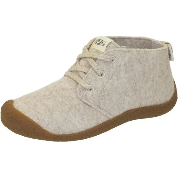 Open Box Keen Mosey Chukka Women's Casual Boots, Natural‎ Felt/Birch, 9.5